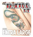 Product photo of Xlrg Tattoo Dragon — a Tinsley Transfers special effects makeup product on a plain background.