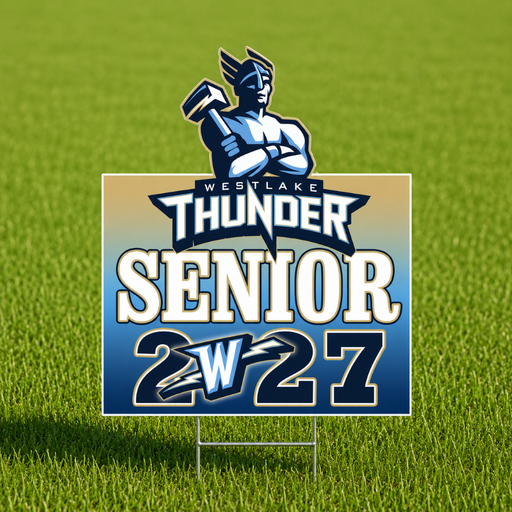 Westlake High School 2027 SR Yard Sign 18"x24X | 1ct