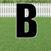 Yard Card Black Letter (21.5") | 1ct