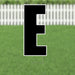 Yard Card Black Letter (21.5") | 1ct