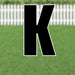 Yard Card Black Letter (21.5") | 1ct