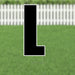 Yard Card Black Letter (21.5") | 1ct