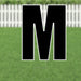 Yard Card Black Letter (21.5") | 1ct