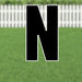 Yard Card Black Letter (21.5") | 1ct