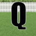Yard Card Black Letter (21.5") | 1ct