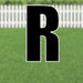 Yard Card Black Letter (21.5") | 1ct