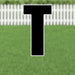 Yard Card Black Letter (21.5") | 1ct