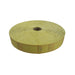 Roll of yellow raffle tickets with red printed text, tightly wound with a center hole, containing approximately 2000 individual tickets.