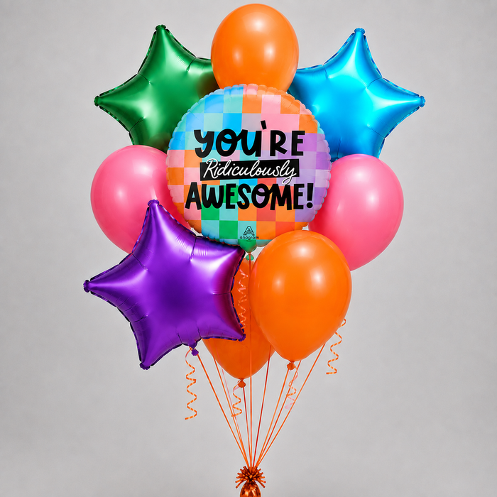 "You're Ridiculously Awesome" Simple Bouquet | 10pc