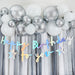 Iridescent 'Happy Birthday to You' Script Banner | 1ct