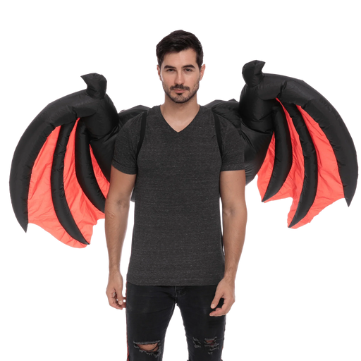 Adult Inflatable Demon Wings | 1 ct