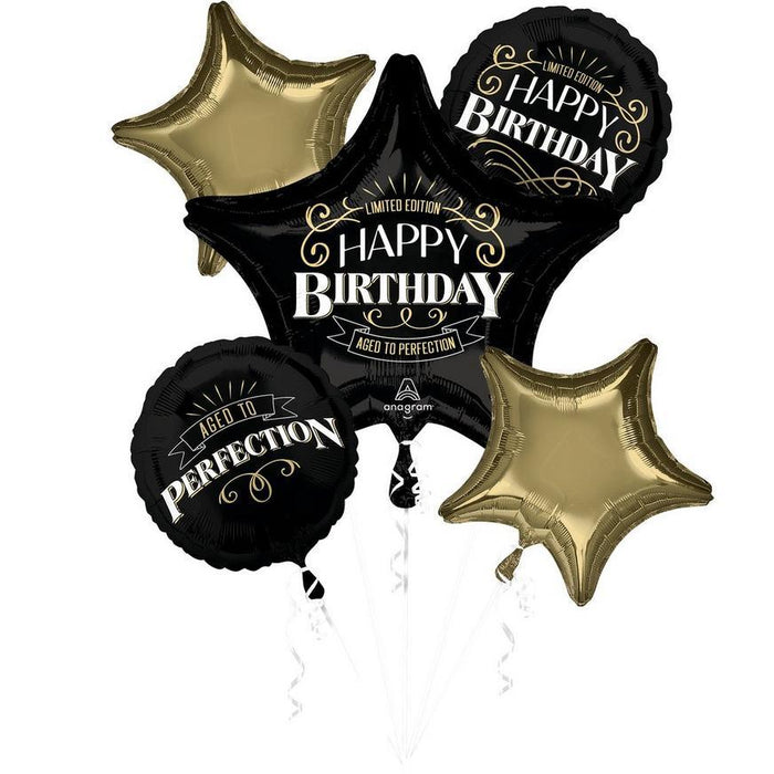 Aged To Perfection Happy Birthday Bouquet | 5 pcs - Zurchers