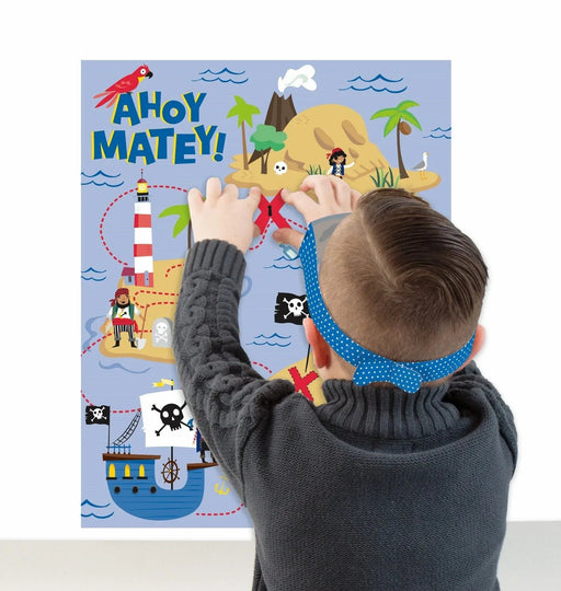 Ahoy Pirate Pin The X On The Pirate Map Game | 1 set