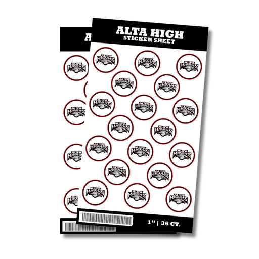 Alta High School Sticker Seal 1" | 36 ct