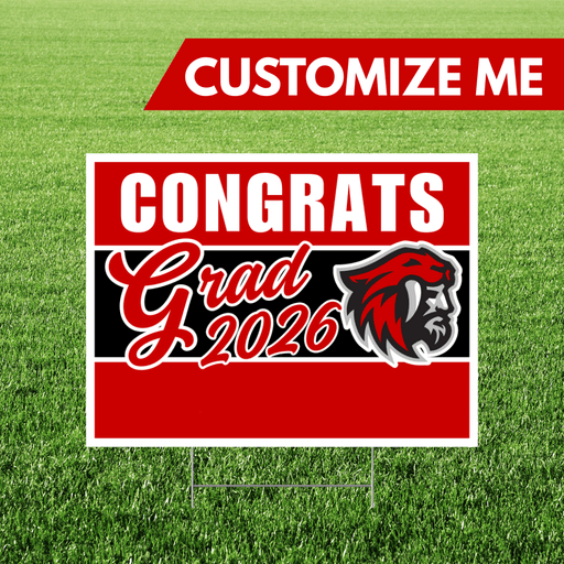 American Fork High School Custom Name Grad Yard Sign 24" x 18" | 1 ct