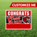 American Fork High School Custom Name Grad Yard Sign 24" x 18" | 1 ct - Zurchers