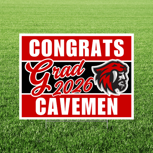 American Fork UT Grad Yard Sign 18x24" | 1ct