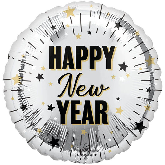 New Year's Elegant  Celebration Mylar Balloon 18" | 1 ct