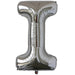 Silver Jumbo Letter Metallic Balloon 34" | 1 ct. - Zurchers