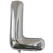 Silver Jumbo Letter Metallic Balloon 34" | 1 ct. - Zurchers
