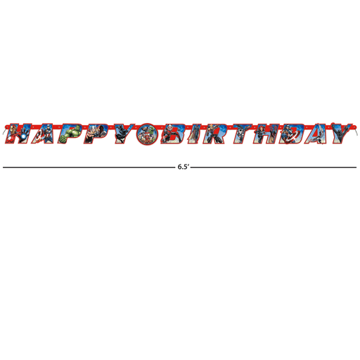 Avengers Jointed Banner | 1ct