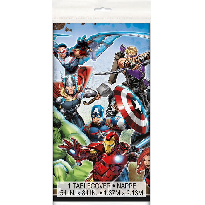 Avengers Plastic Tablecover | 1ct - Zurchers