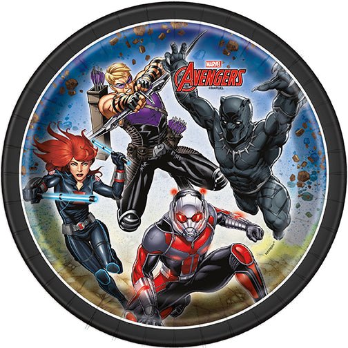 Avengers Plate 7in | 8ct