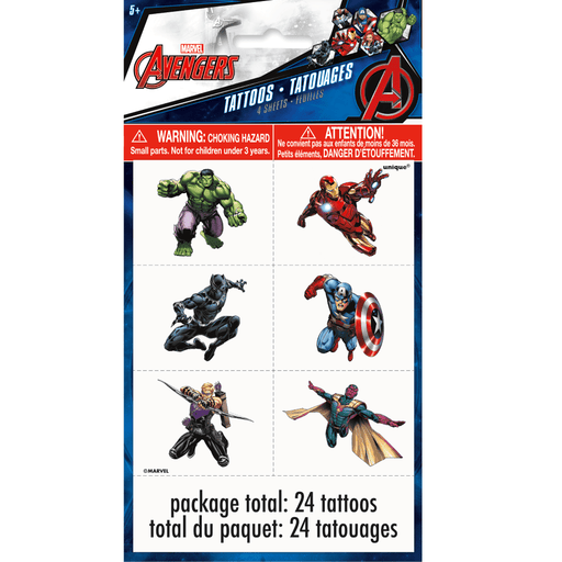 Avengers Tattoos | 24ct