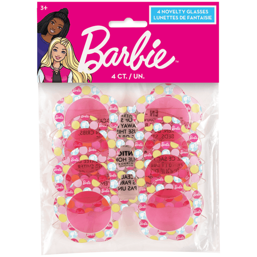 Barbie flower glasses | 4ct