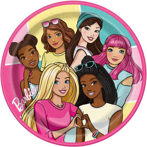 Barbie Paper Plates 9" | 8ct