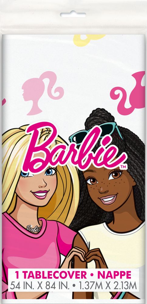 Barbie Plastic Tabelcover 54"x84" | 1ct