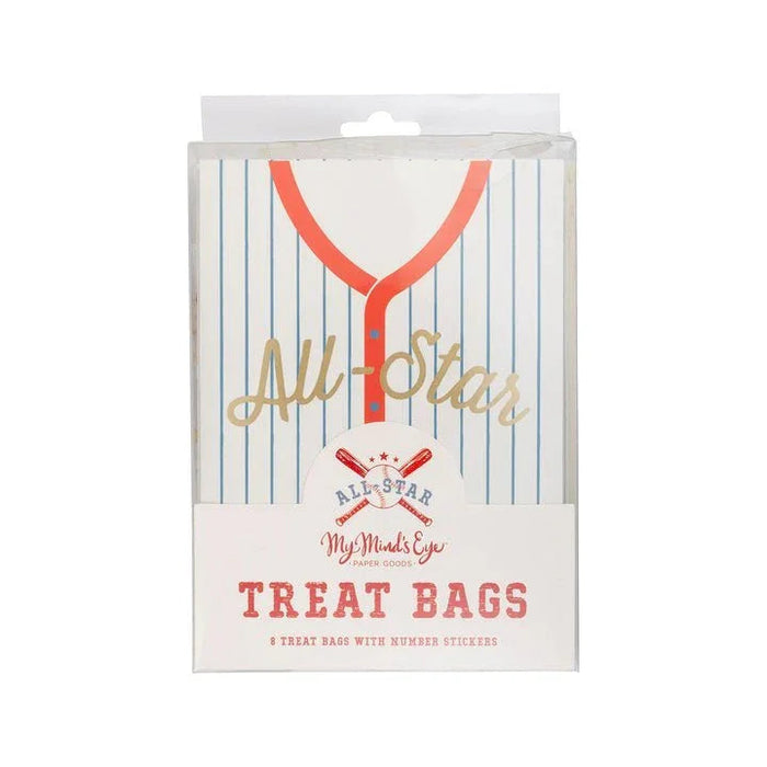 Baseball Jersey Treat Bags 8" | 8 ct - Zurchers