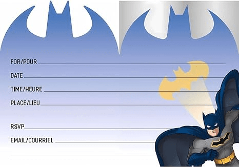 Batman Invitations | 8ct