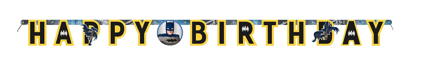 Jointed Banner Batman - Party Supplies