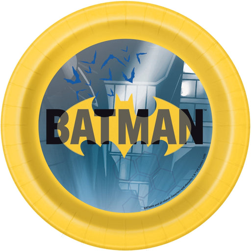 Batman Plates 7in | 8ct
