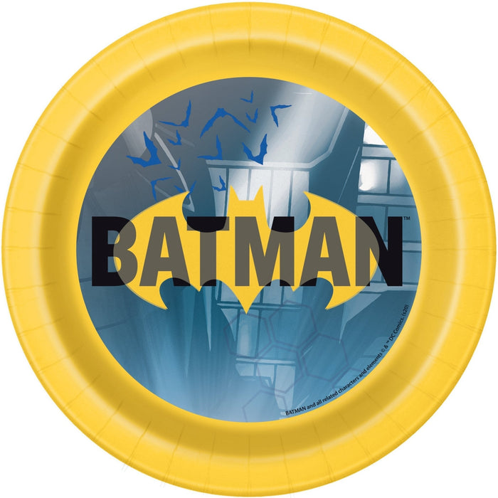 7in Plate Batman - Party Supplies