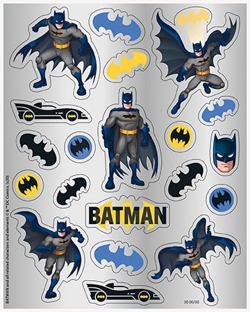 Batman Sticker Sheets | 4ct