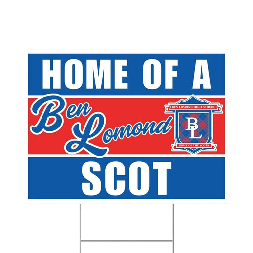 Ben Lomond High School Spirit Yard Sign 24" x 18" | 1 ct