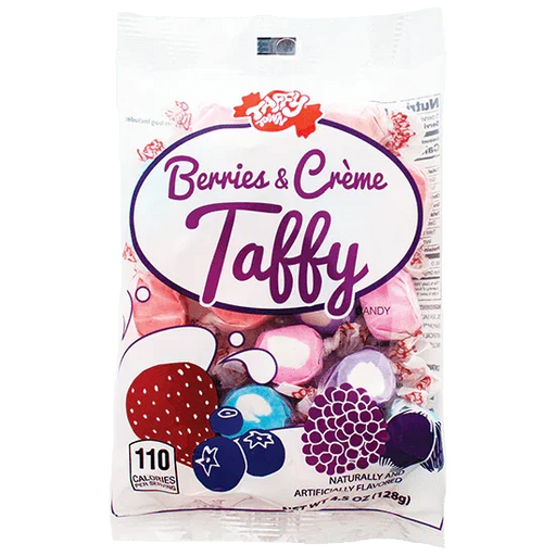 Berries & Creme Mix Salt Water Taffy 4.5oz | 1 ct
