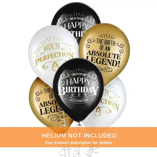 Better With Age Birthday Latex Balloon Pack 12" | 15 ct