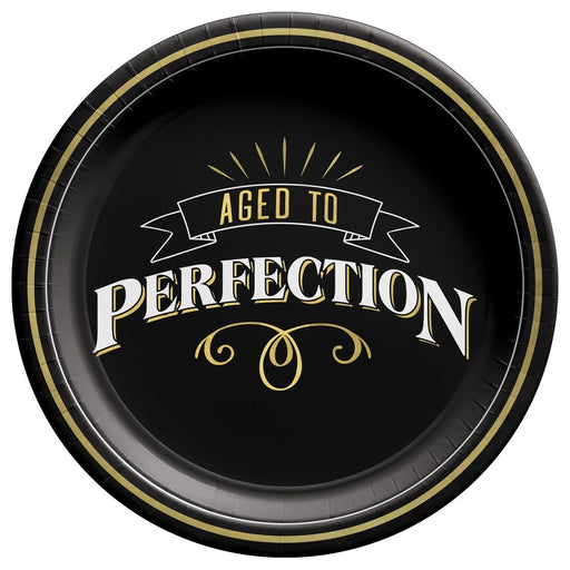 Better With Age Birthday Round Plates 7" | 8ct