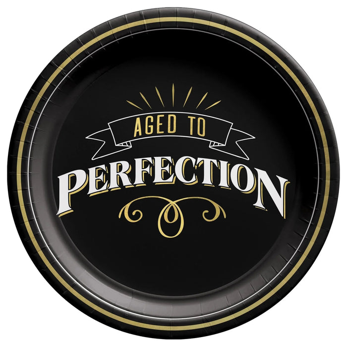 Better With Age Birthday Round Plates, 7" | 8ct - Zurchers