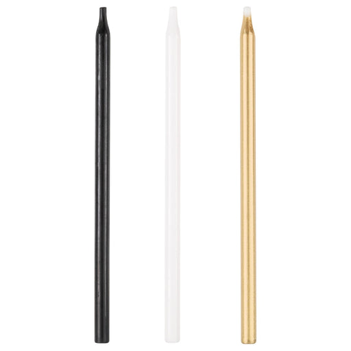 B/G/W Candle 5in | 20ct