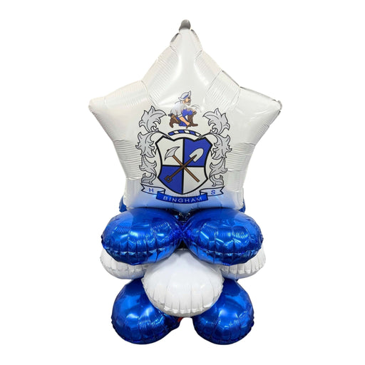 Bingham High School Air-filled Balloon Quad 17" | 1ct