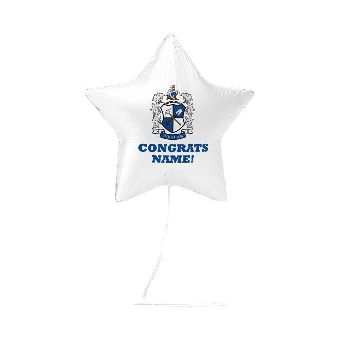 Bingham High School Custom Congrats Balloon 17" | 1ct (4ct Min) - Zurchers