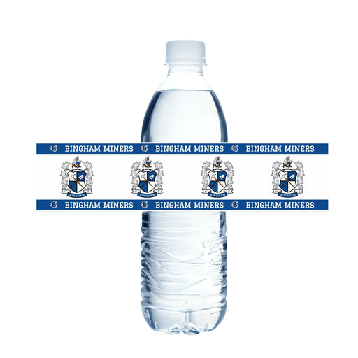Bingham High School Water Bottle Labels | 12 ct