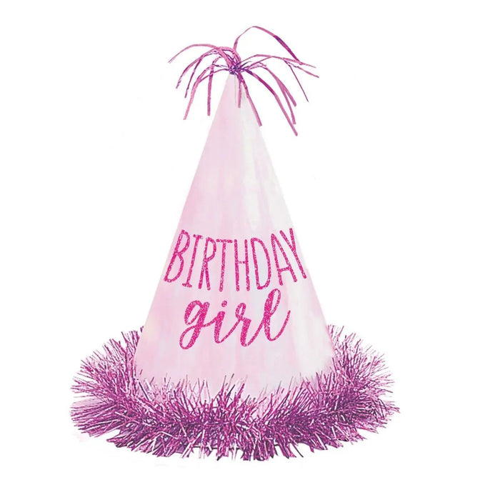 1ct Birthday Girl Party Hat - party supplies