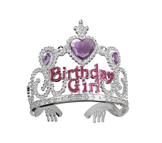 1ct Birthday Girl Tiara - party supplies
