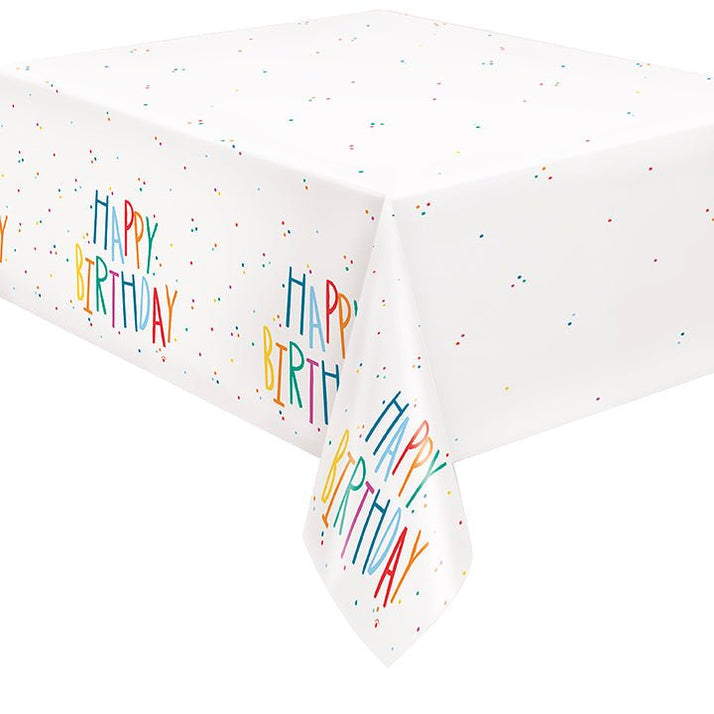 Mayhem Table Birthday Mayhem Plastic Tablecover | 1ct — Zurchers