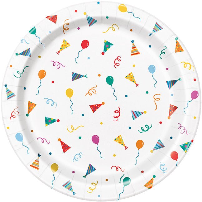 8ct 9in Plate Birthday Mayhem